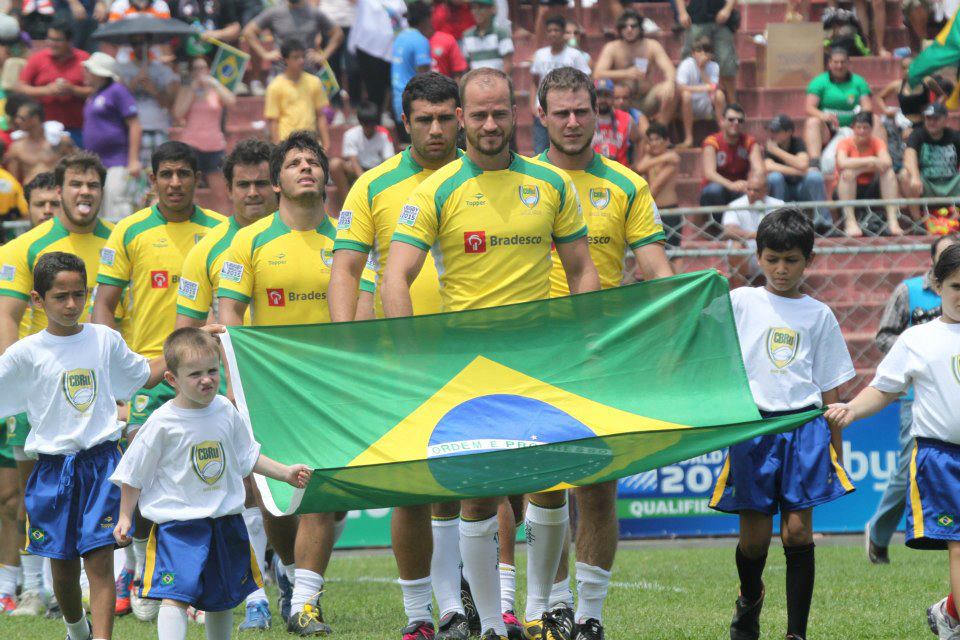 Daniel Gregg, em 2012, a frente da seleção brasileira de rúgbi quinze. Foto Dani Mayer/Fotojump